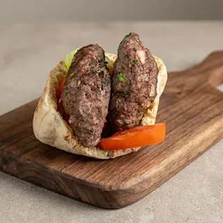 Grilled kafta sandwich
